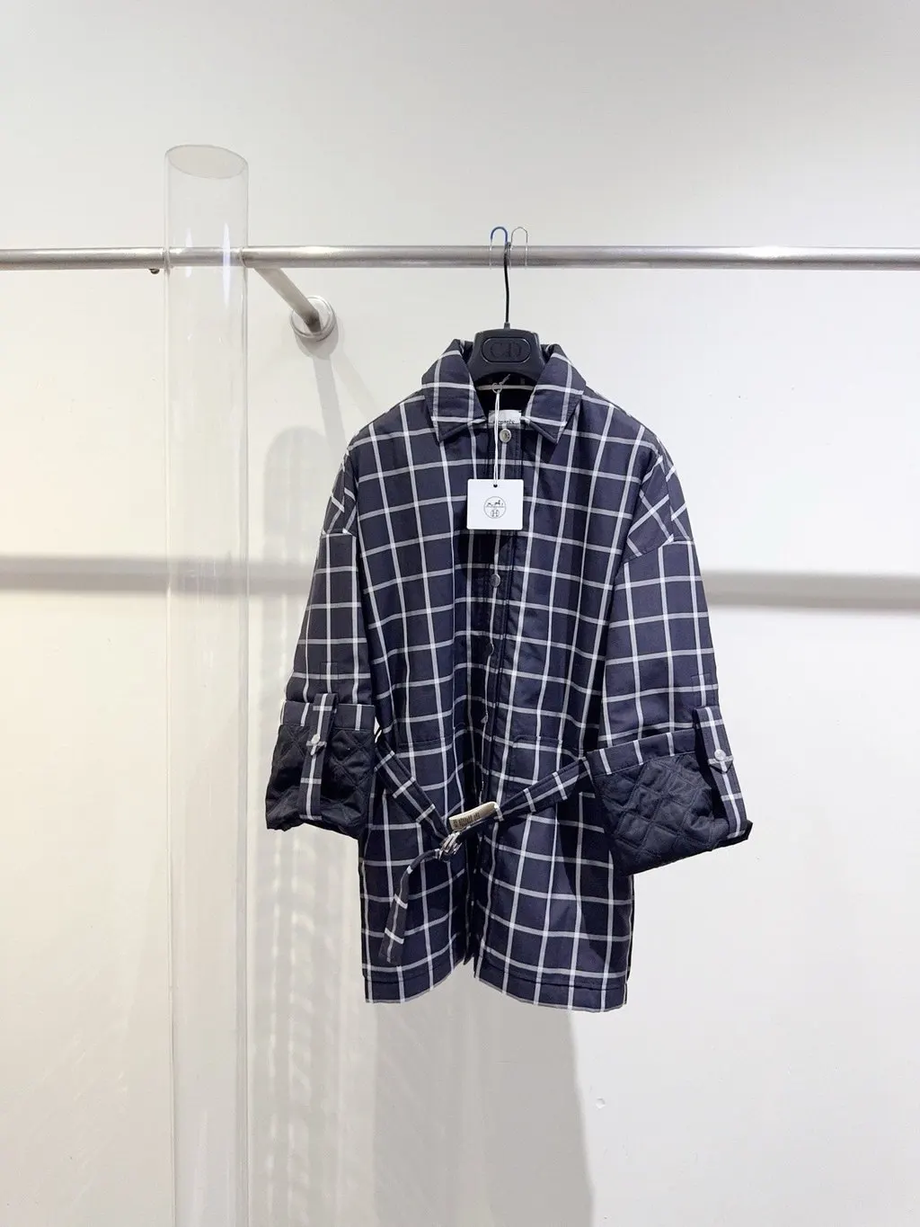 Hermes Cotton Jacket MultiColor Cotton Never worn - Inside View
