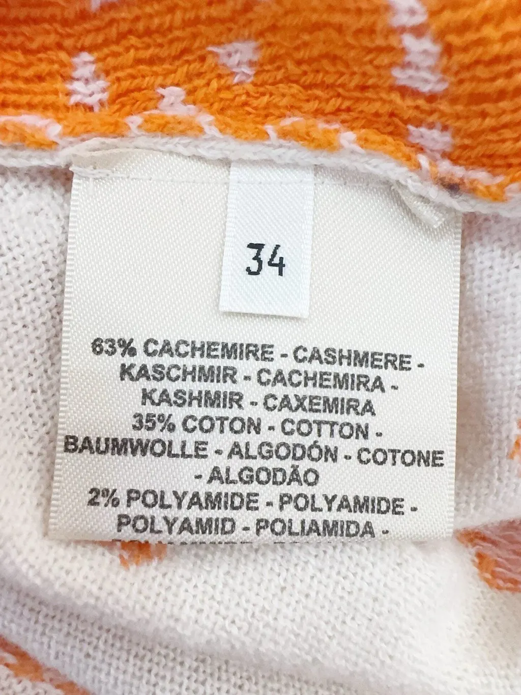 Hermes Cashmere Knitwear MultiColor Cashmere Never worn, with tag - Box View