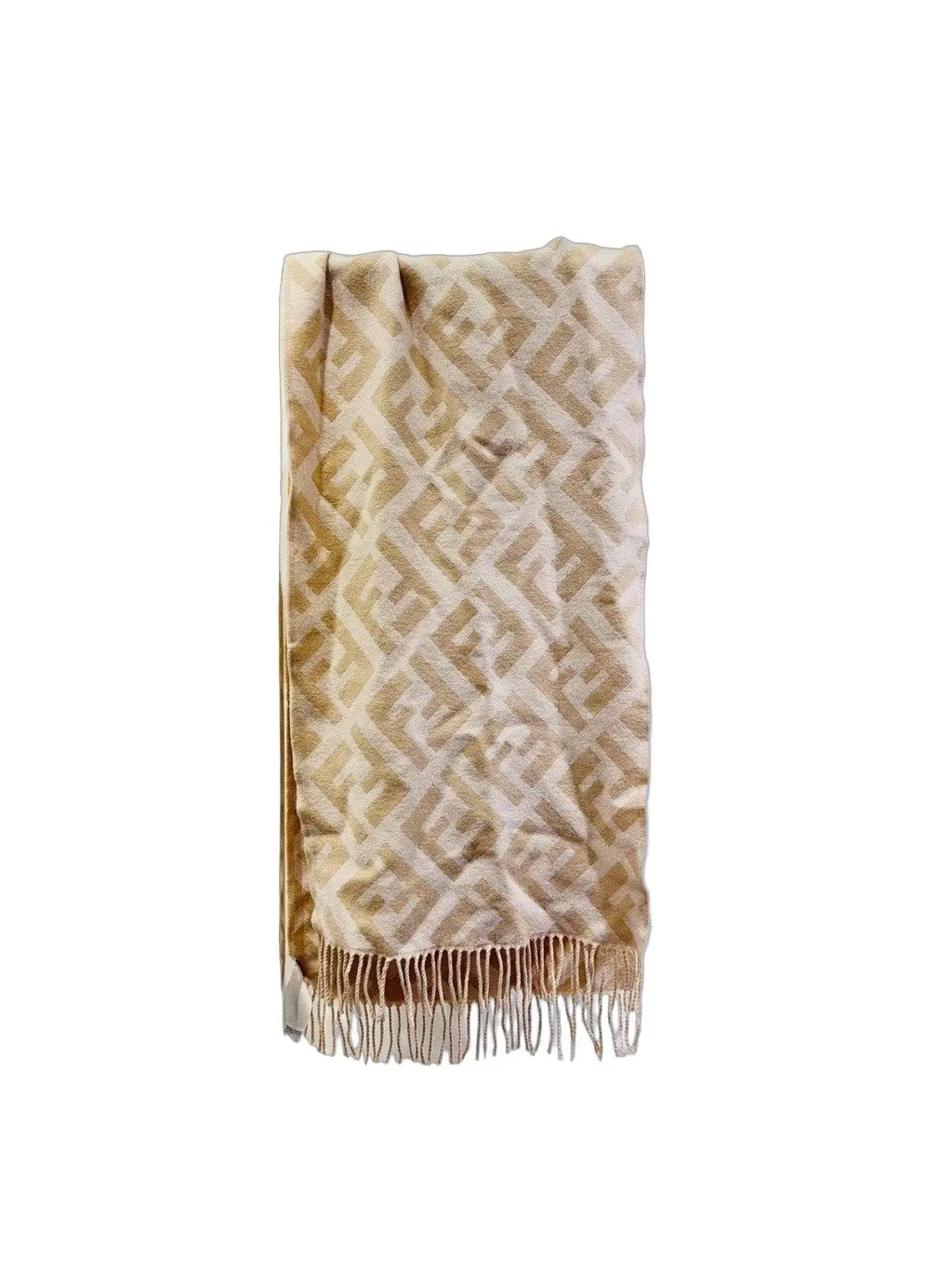 Fendi Cashmere Scarf MultiColor Cashmere Very good - Front View