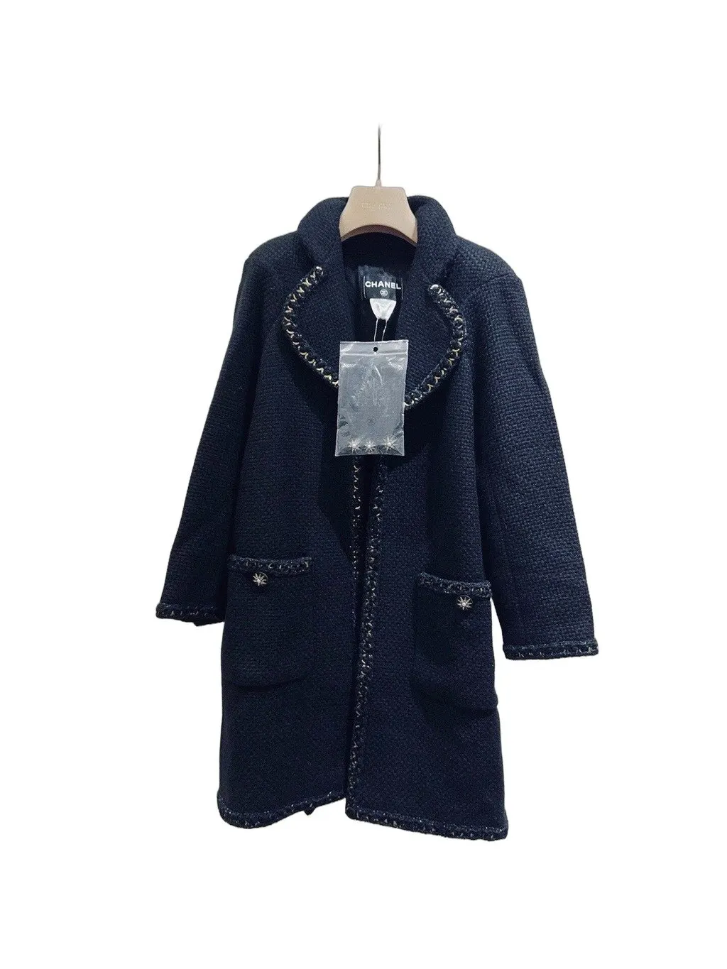 Chanel Tweed Jacket MultiColor Tweed Never worn - Front View