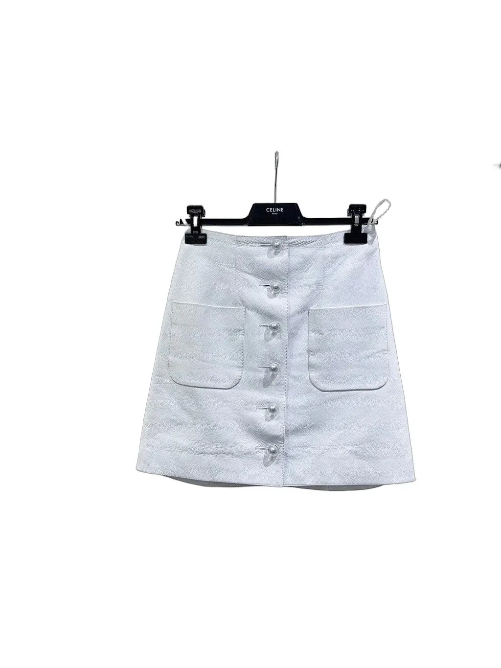 Chanel Leather Skirt MultiColor Leather Very good - Front View