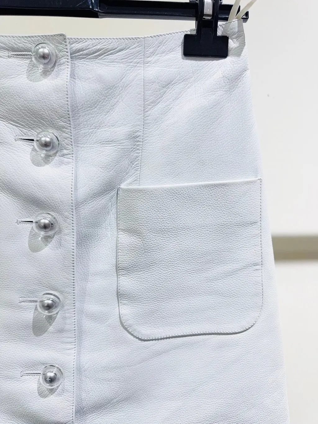 Chanel Leather Skirt MultiColor Leather Very good - Inside View