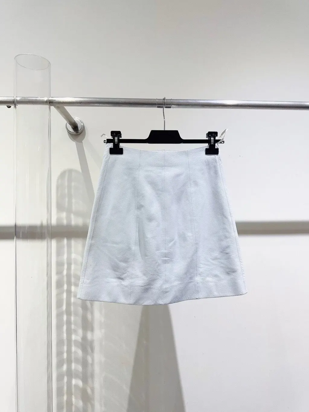 Chanel Leather Skirt MultiColor Leather Very good - Model View
