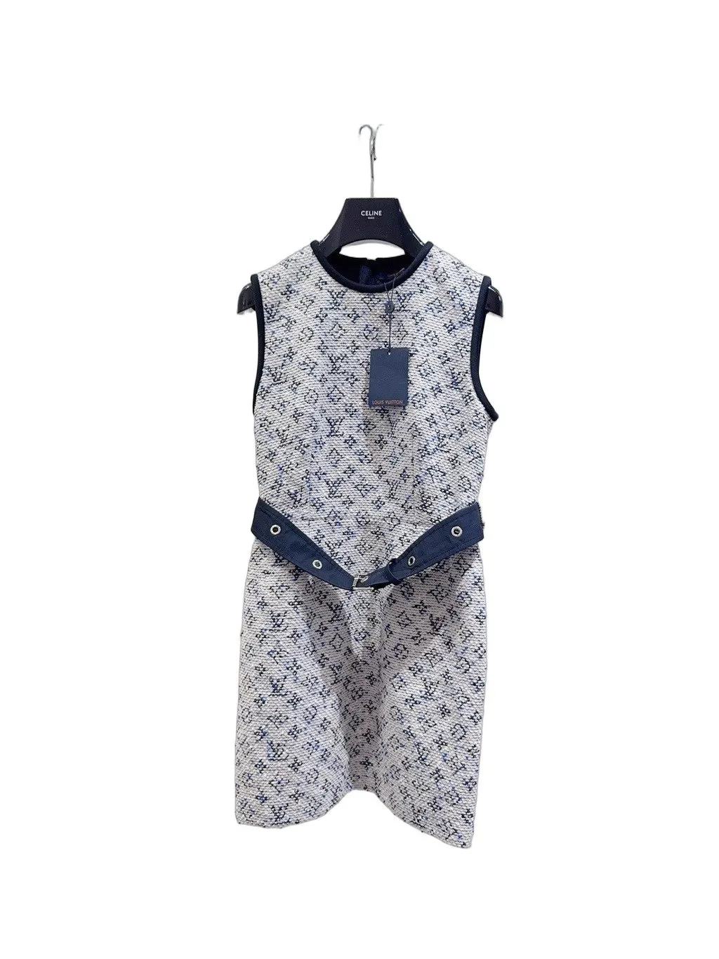Louis Vuitton Cotton Dress MultiColor Cotton Never worn, with tag - Front View