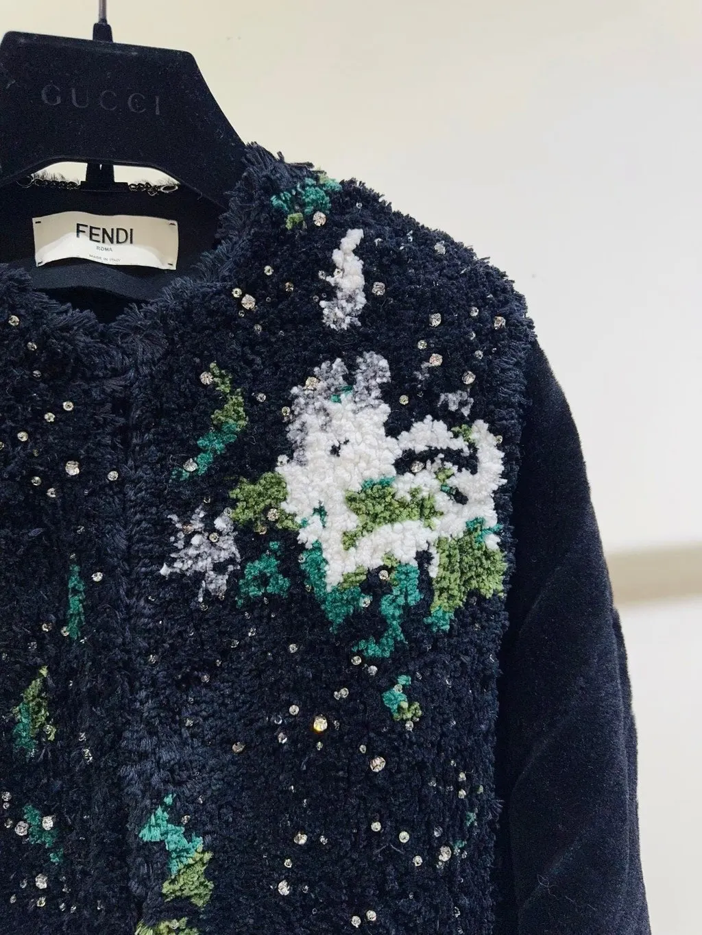 Fendi Cotton Coat MultiColor Cotton Very good - Inside View