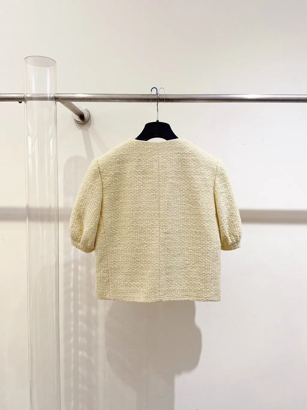 Celine Yellow Wool Jacket Yellow Wool Never worn, with tag - Back View