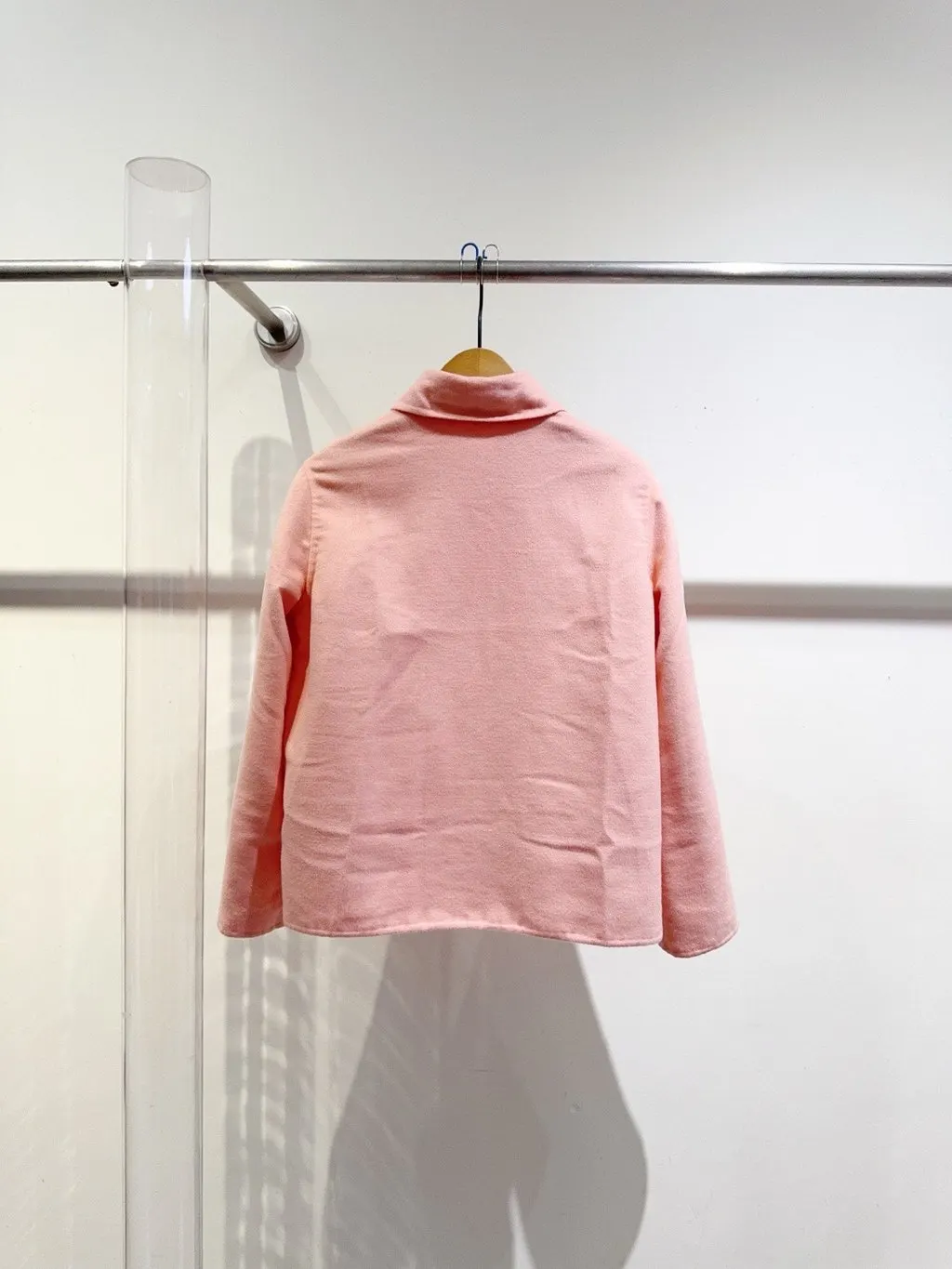 Hermès Pink Cashmere Coat Pink Cashmere Never worn - Box View