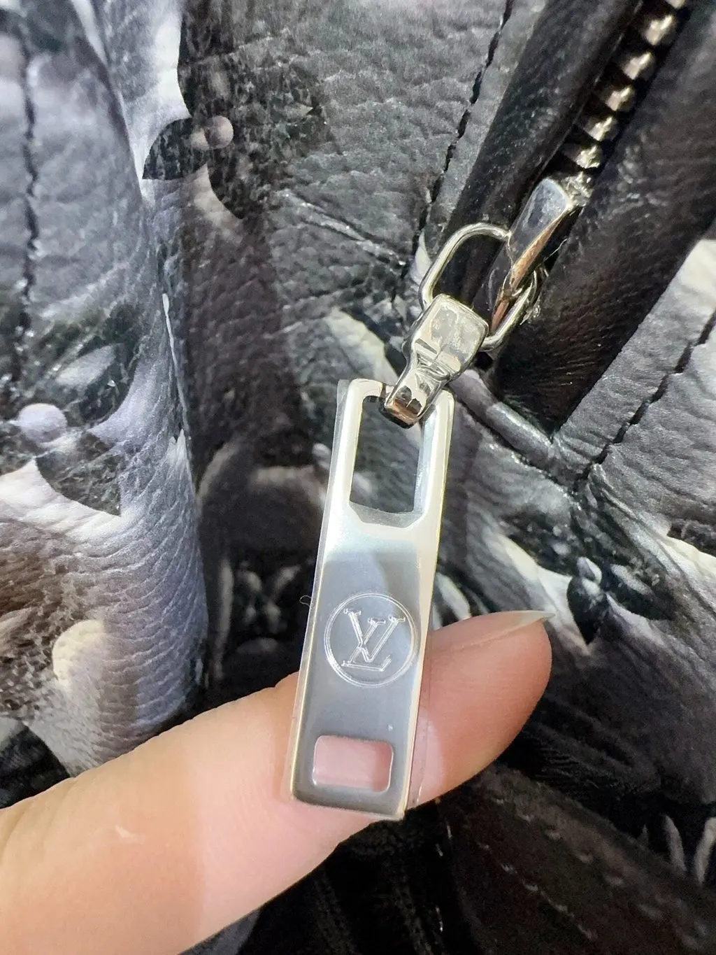 Louis Vuitton Leather Jacket MultiColor Leather Never worn, with tag - Inside View