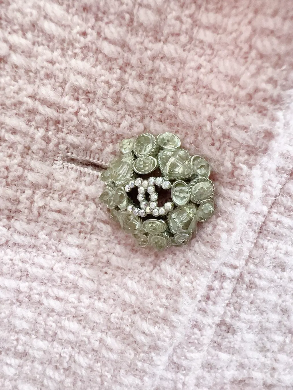 Chanel Pink Tweed Jacket Pink Tweed Very good - Inside View