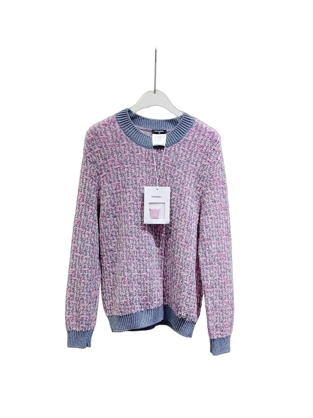 Chanel Cotton Knitwear MultiColor Cotton Never worn - Front View