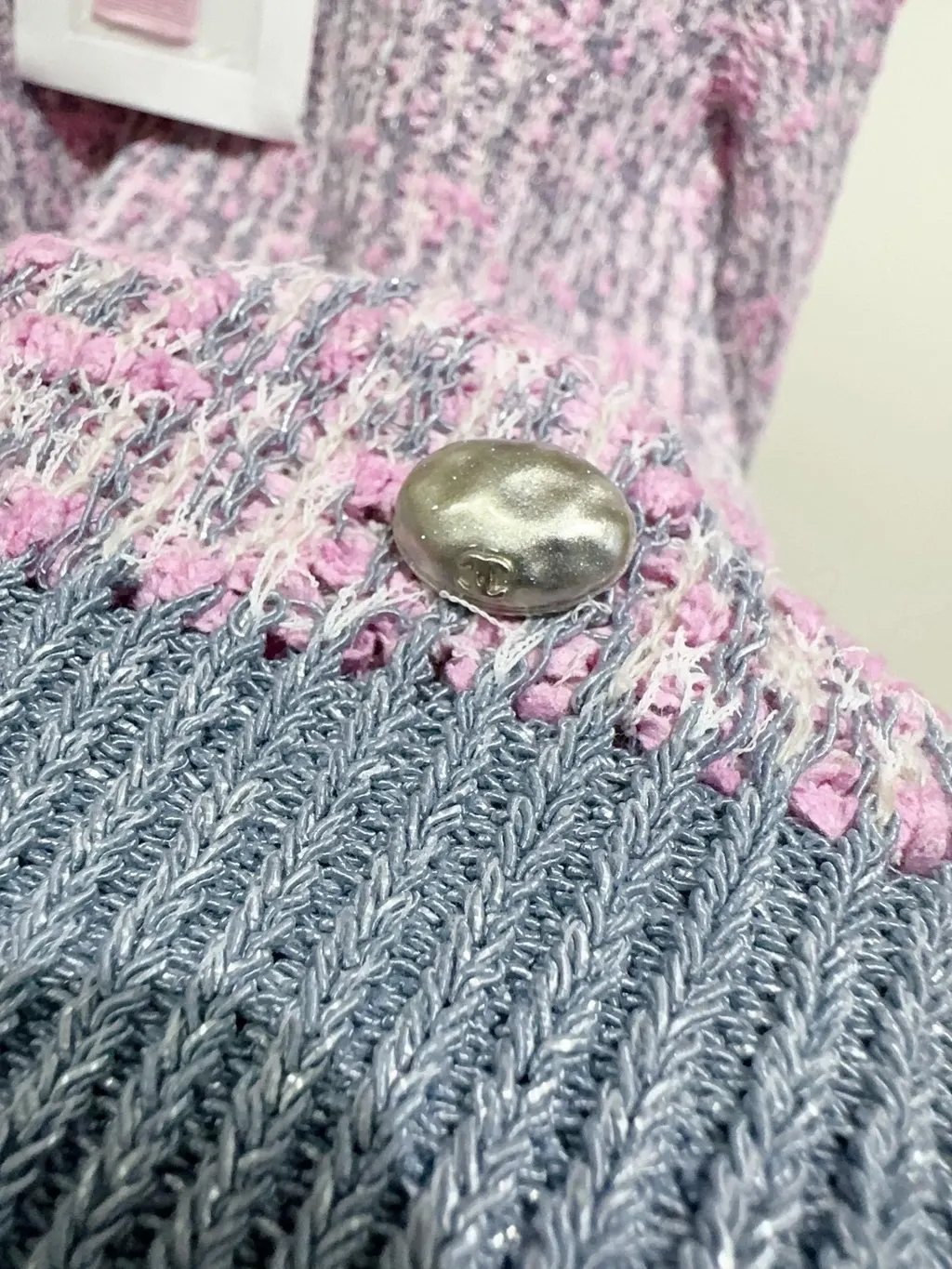 Chanel Cotton Knitwear MultiColor Cotton Never worn - Box View