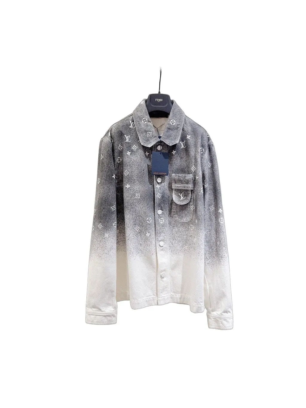Louis Vuitton Cotton Jacket MultiColor Cotton Never worn, with tag - Front View