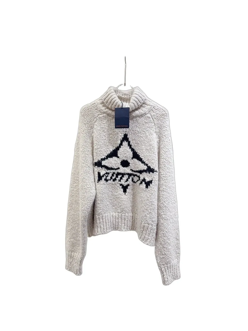 Louis Vuitton Wool Knitwear MultiColor Wool Very good - Front View