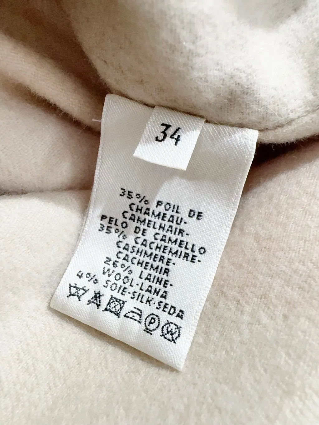 Hermes Cashmere Coat MultiColor Cashmere Never worn, with tag - Box View