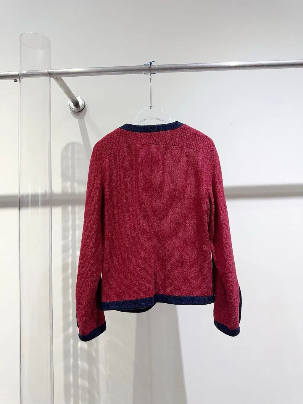Chanel Tweed Jacket MultiColor Tweed Very good - Box View
