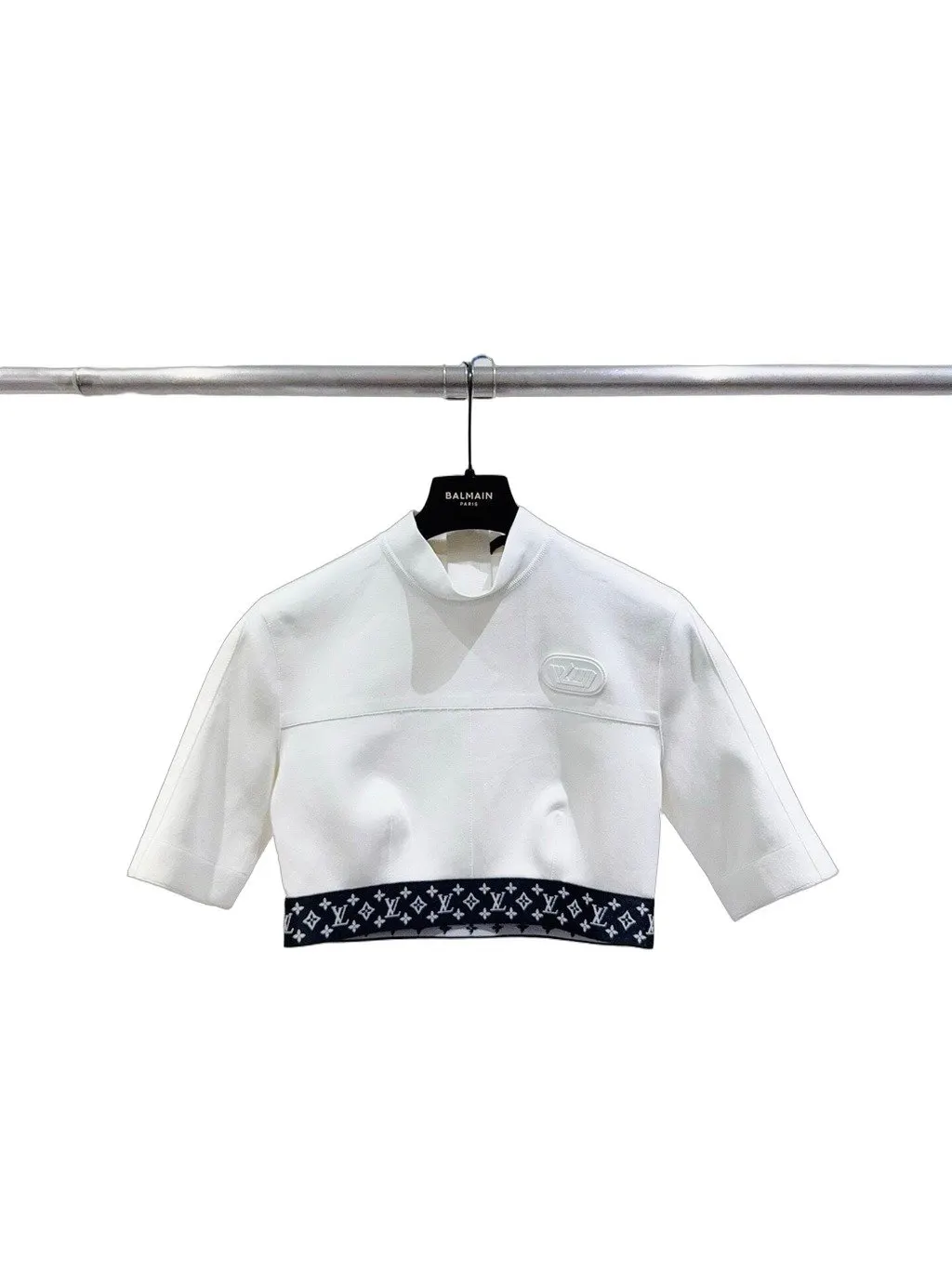 Louis Vuitton Polyester Top MultiColor Polyester Very good - Front View