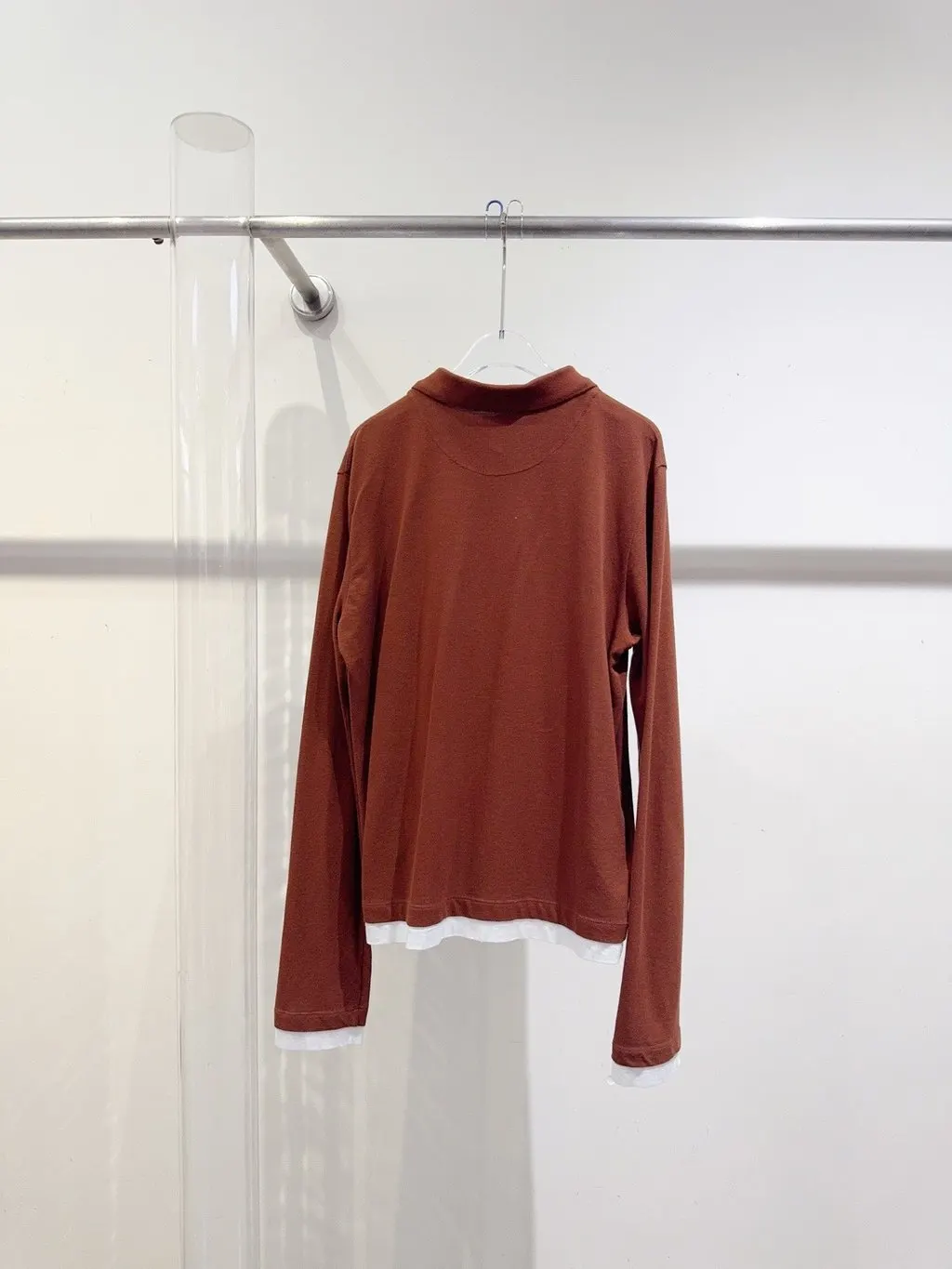 Prada Cotton Top MultiColor Cotton Never worn - Model View