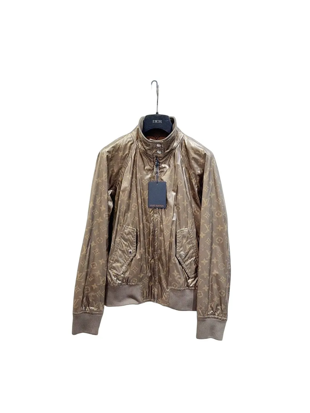 Louis Vuitton Polyester Jacket MultiColor Polyester Never worn - Front View