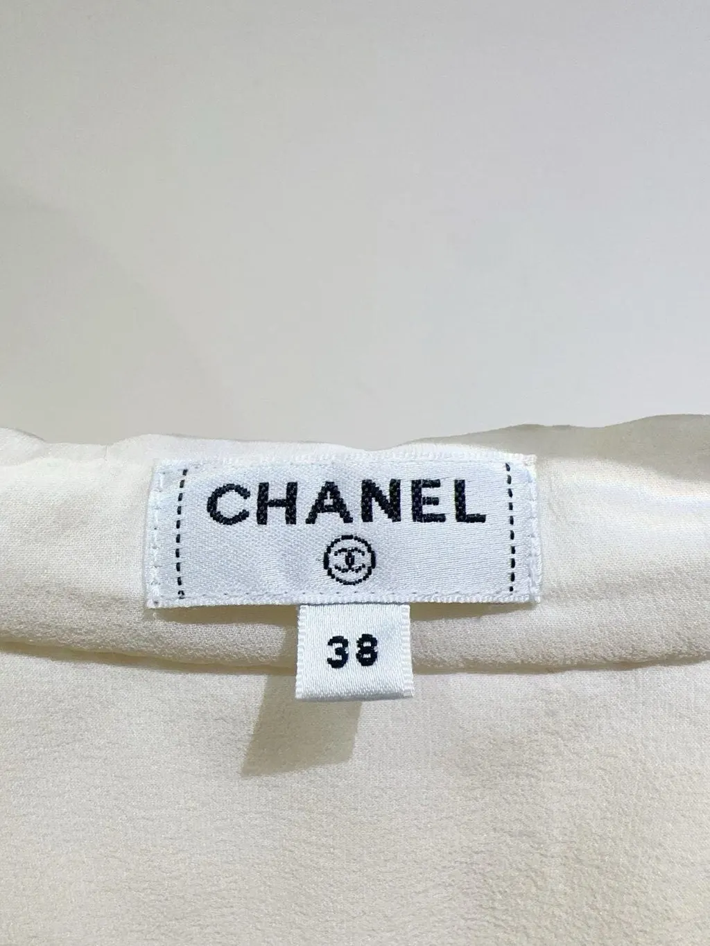 Chanel Silk Top MultiColor Silk Very good - Back View