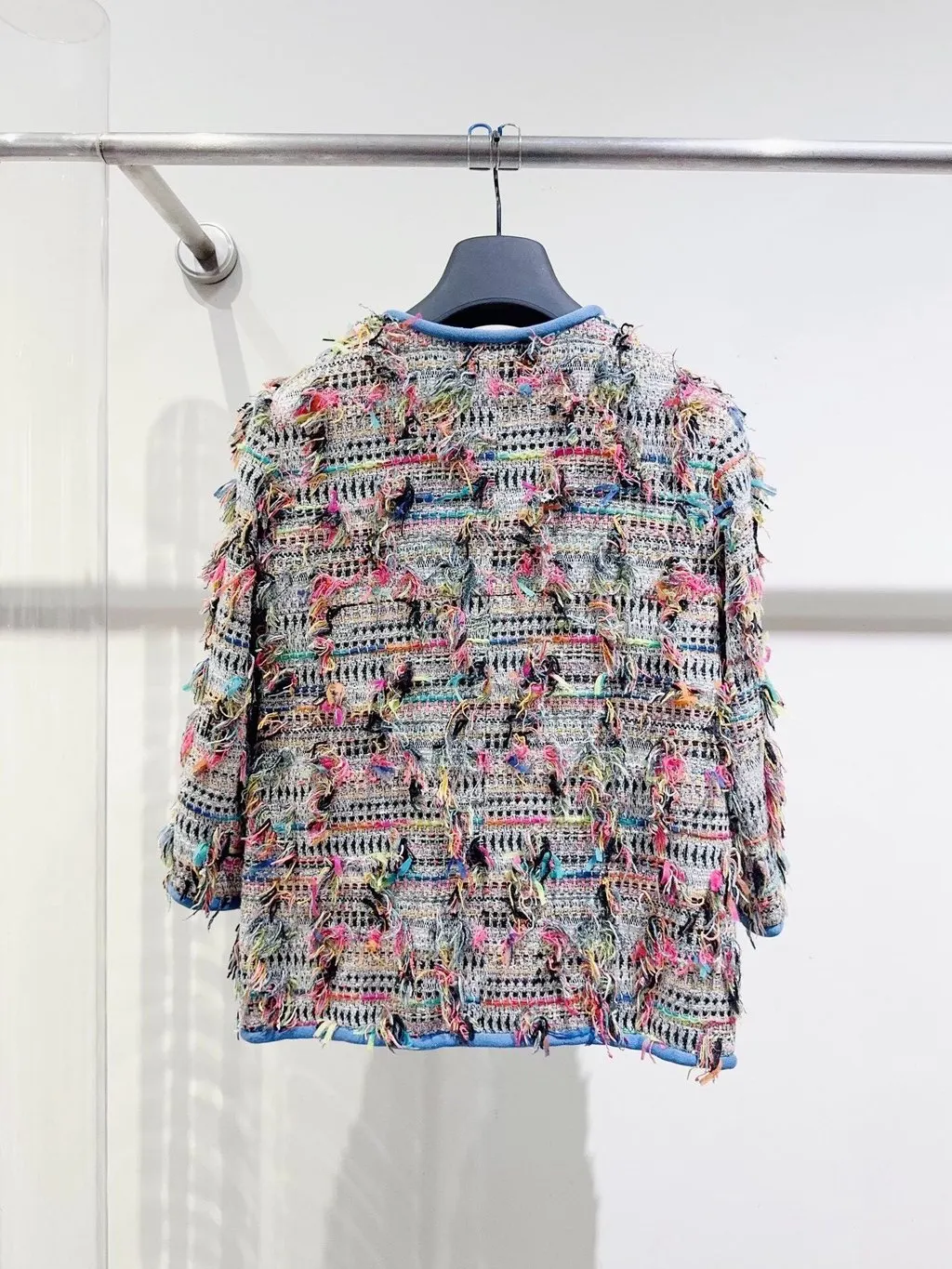 Chanel Cotton Jacket MultiColor Cotton Very good - Inside View