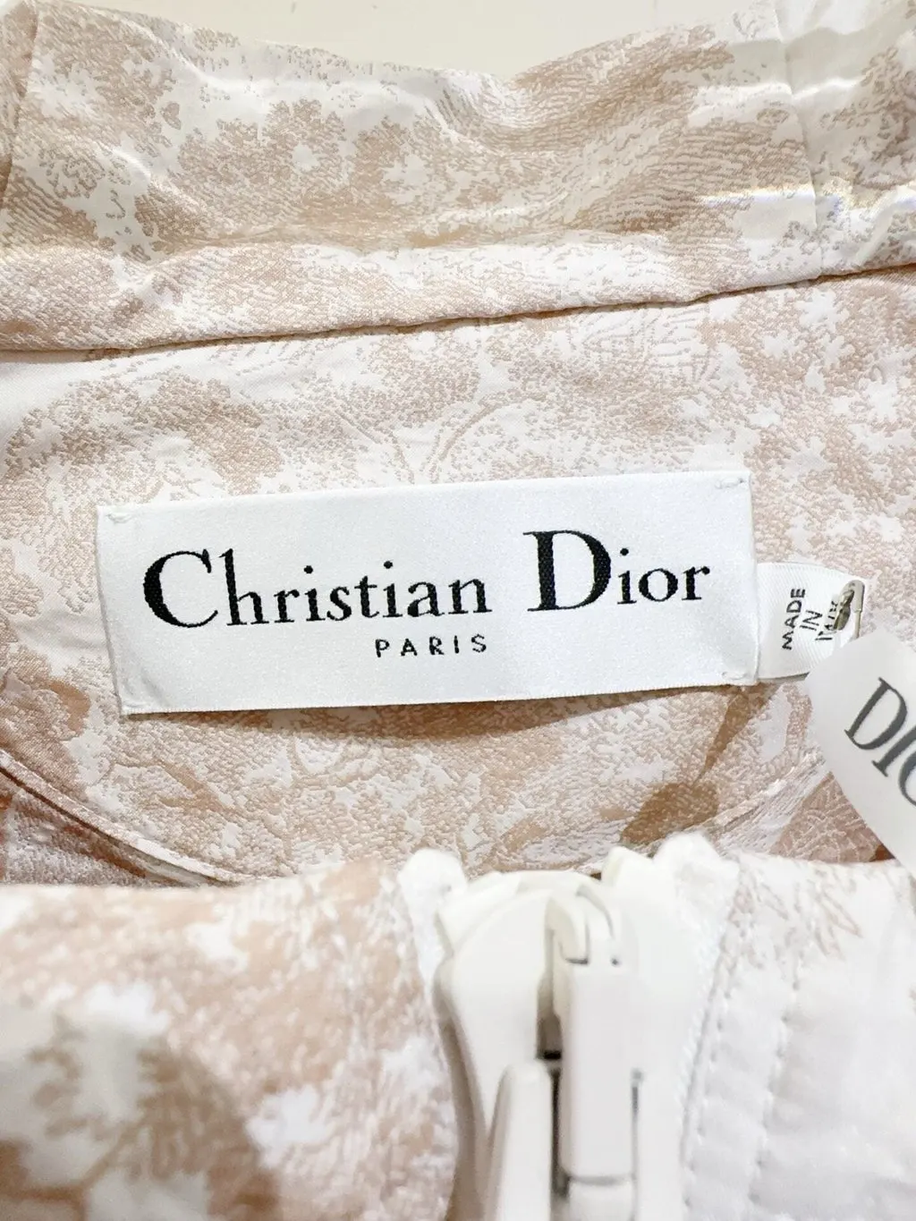 Dior Polyamide Jacket MultiColor Polyamide Never worn, with tag - Back View