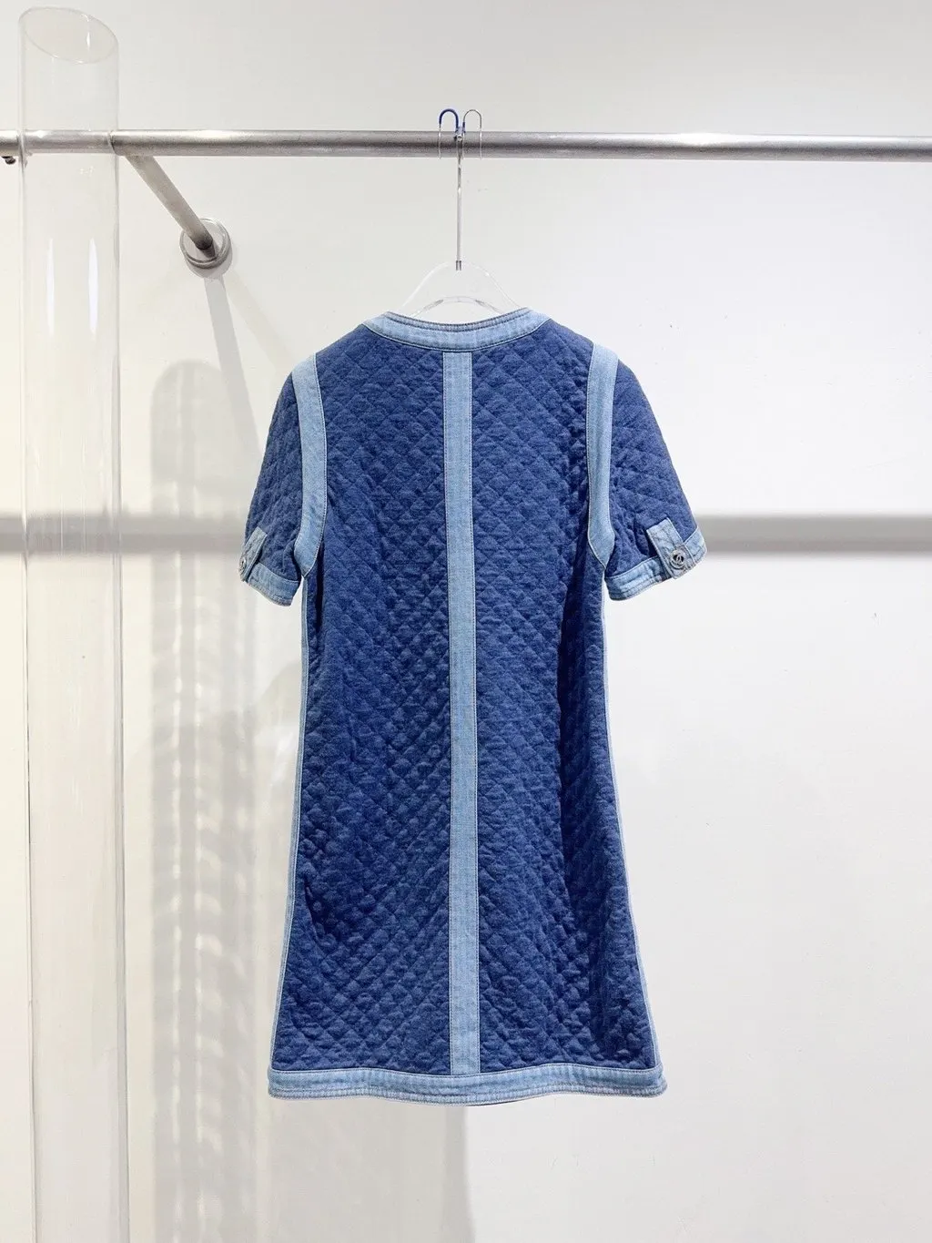 Chanel Denim Dress MultiColor Denim Very good - Model View