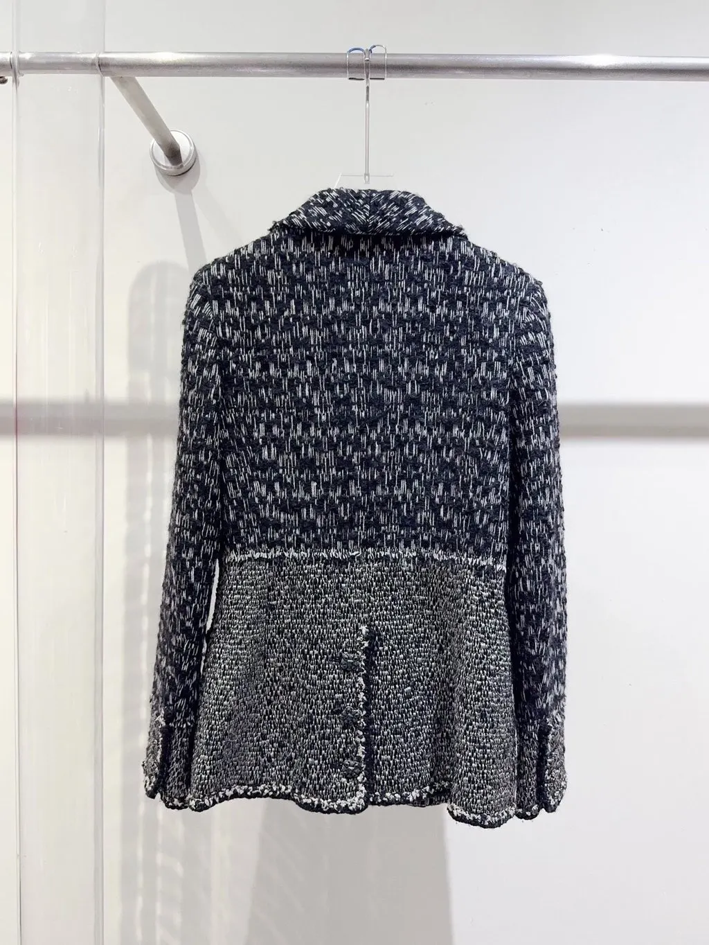 Chanel Tweed Jacket MultiColor Tweed Very good - Box View