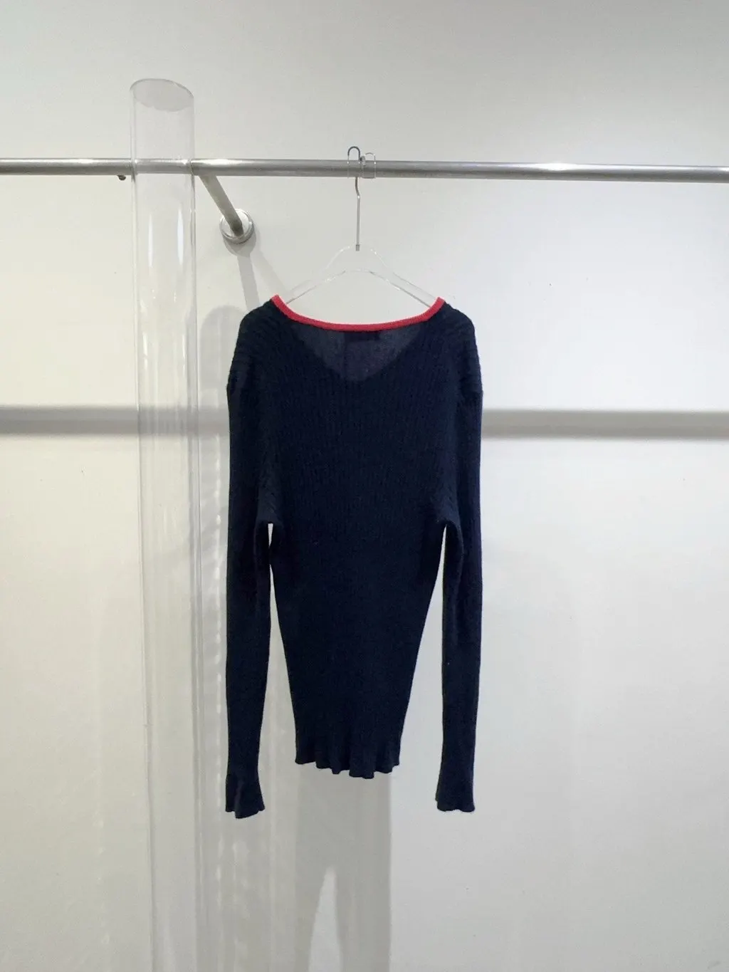 Miu Miu Navy Wool Knitwear Navy Wool Very good - Box View