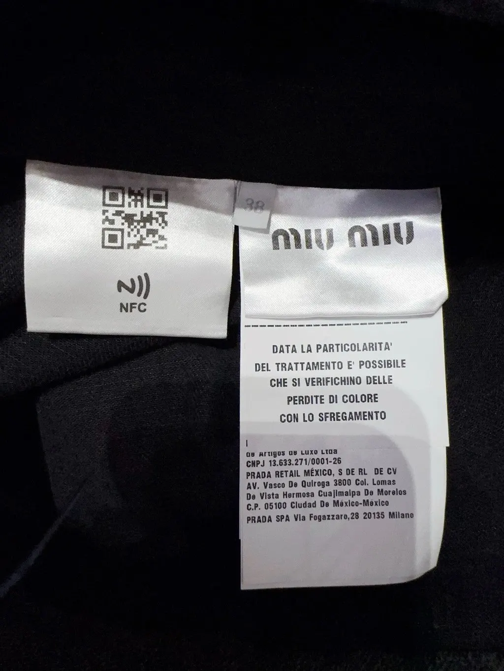 Miu Miu Blue Denim Dress Blue Denim Never worn - Box View