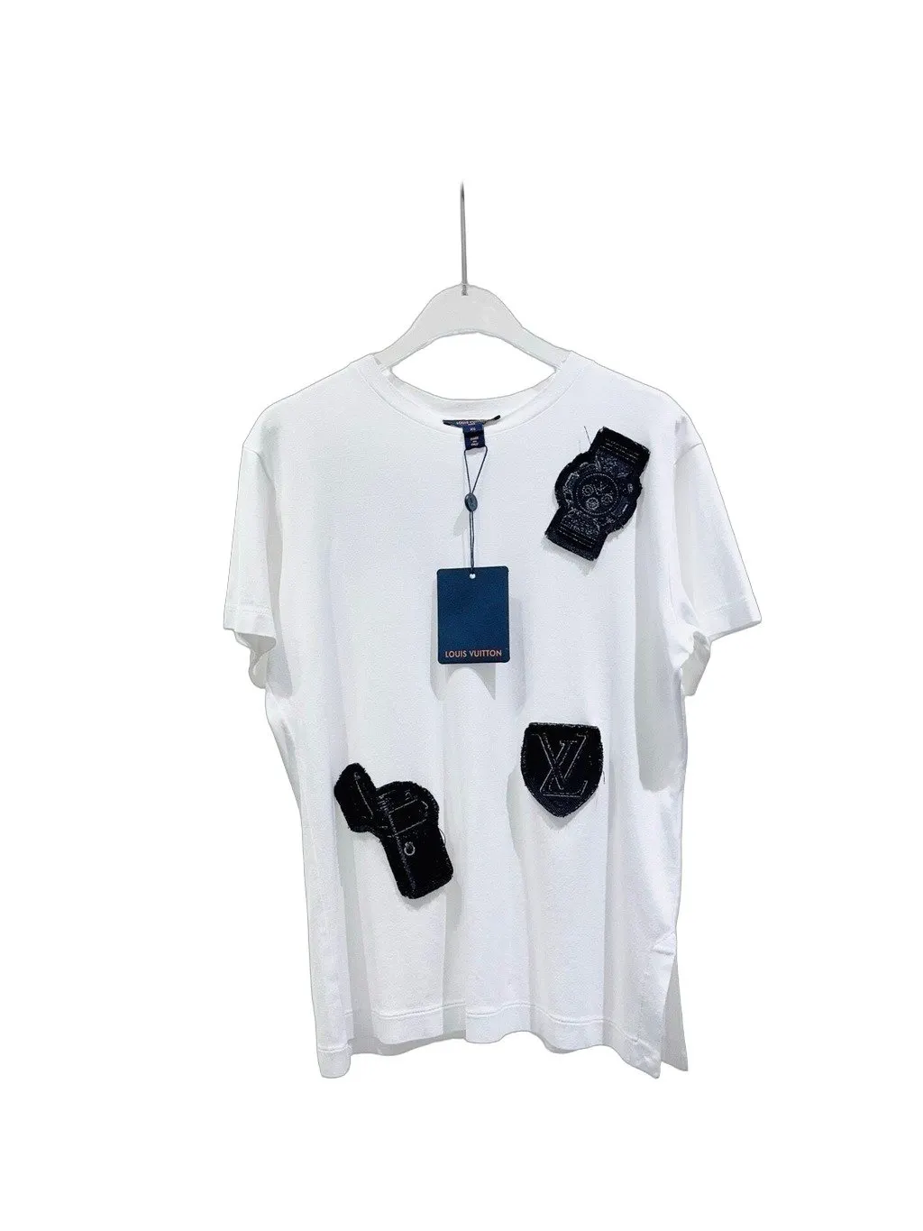 Louis Vuitton White Cotton Top White Cotton Never worn, with tag - Front View