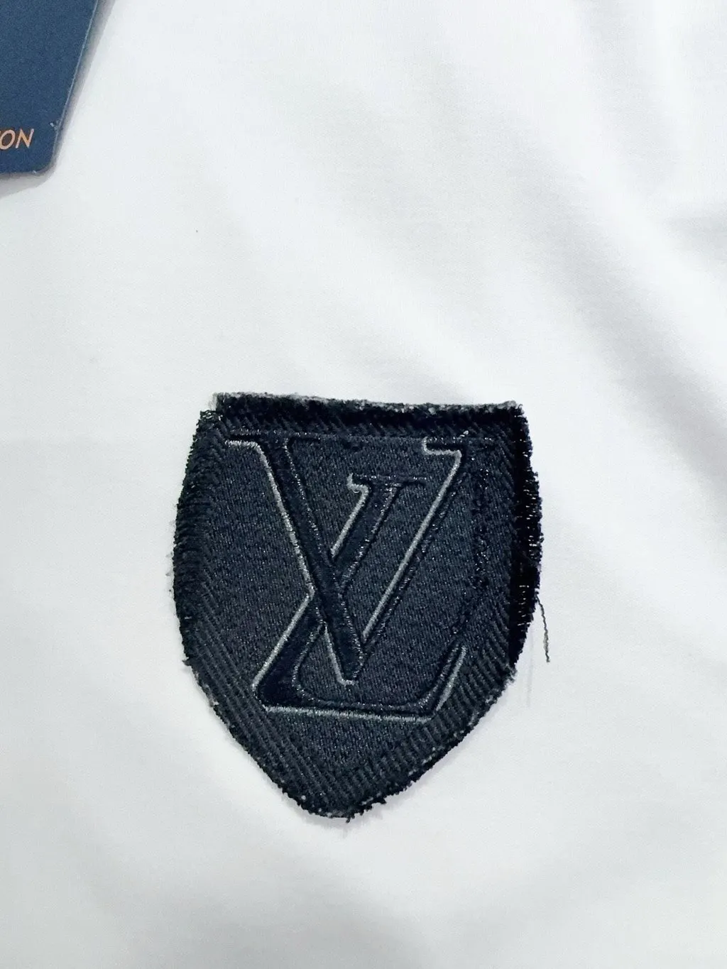 Louis Vuitton White Cotton Top White Cotton Never worn, with tag - Box View