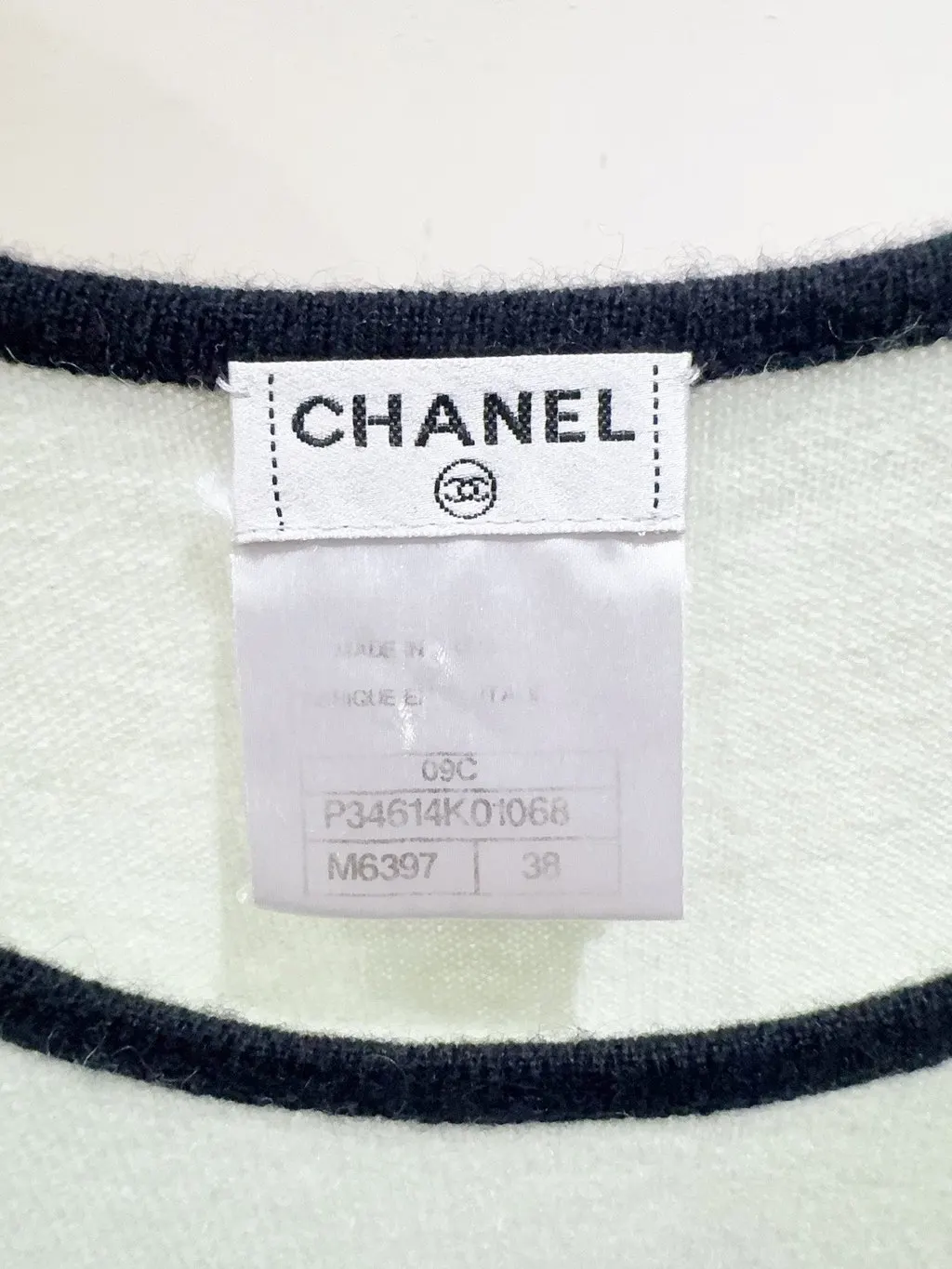Chanel Cotton Dress MultiColor Cotton Very good - Back View