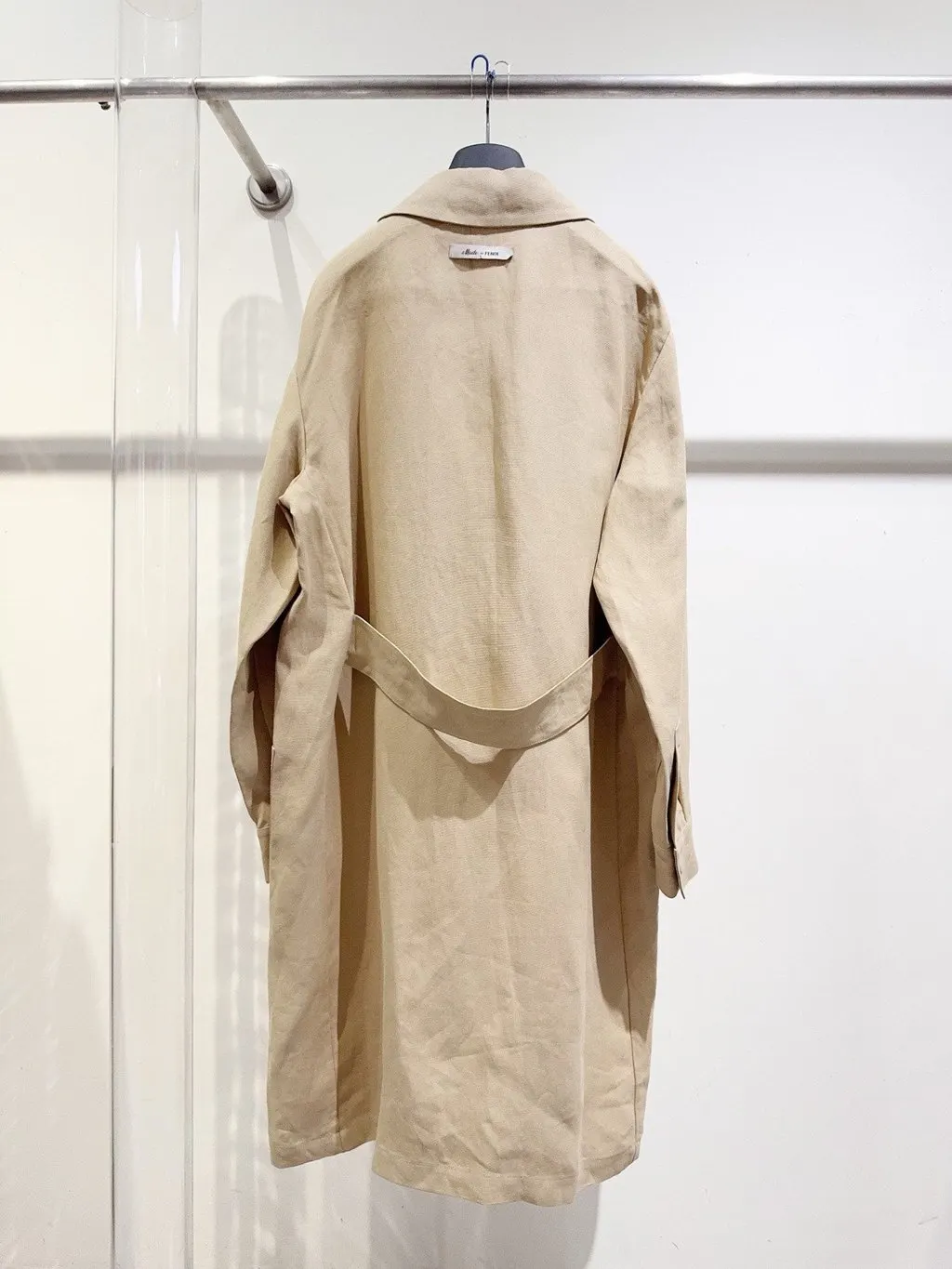 Fendi Camel Wool Coat Camel Wool Never worn, with tag - Box View