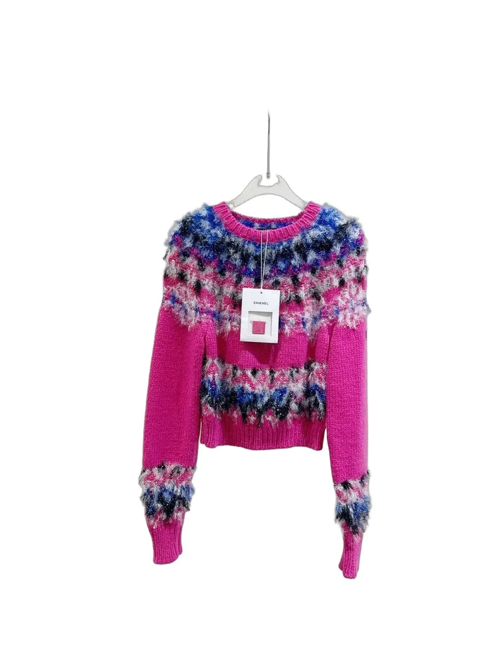 Chanel 21K Cashmere Knitwear MultiColor Cashmere Never worn - Front View