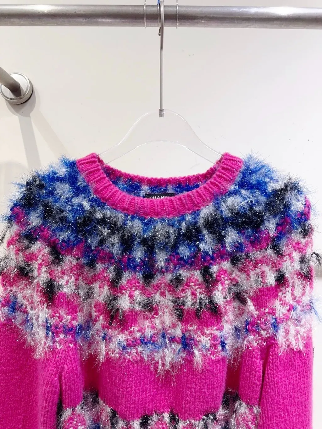 Chanel 21K Cashmere Knitwear MultiColor Cashmere Never worn - Inside View