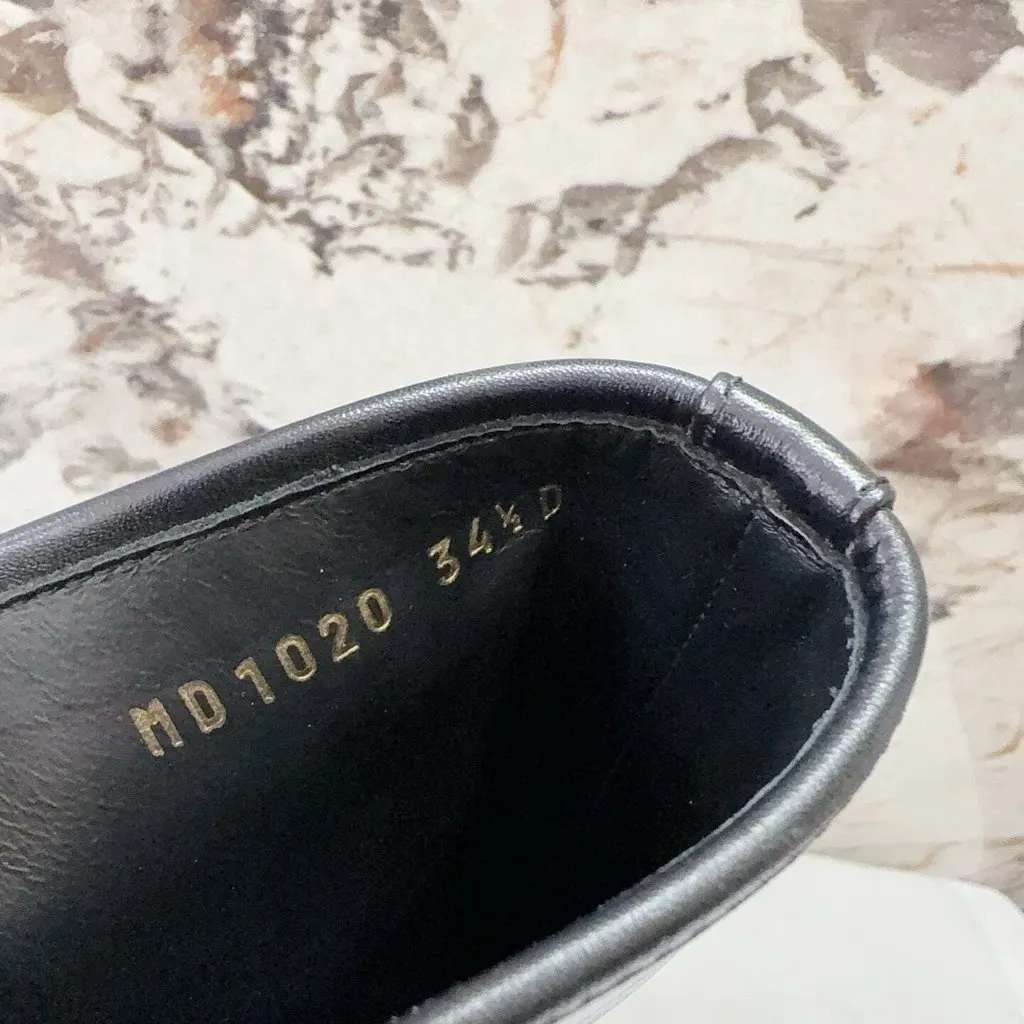Dior Black Leather Boots Black Leather Very good - Inside View