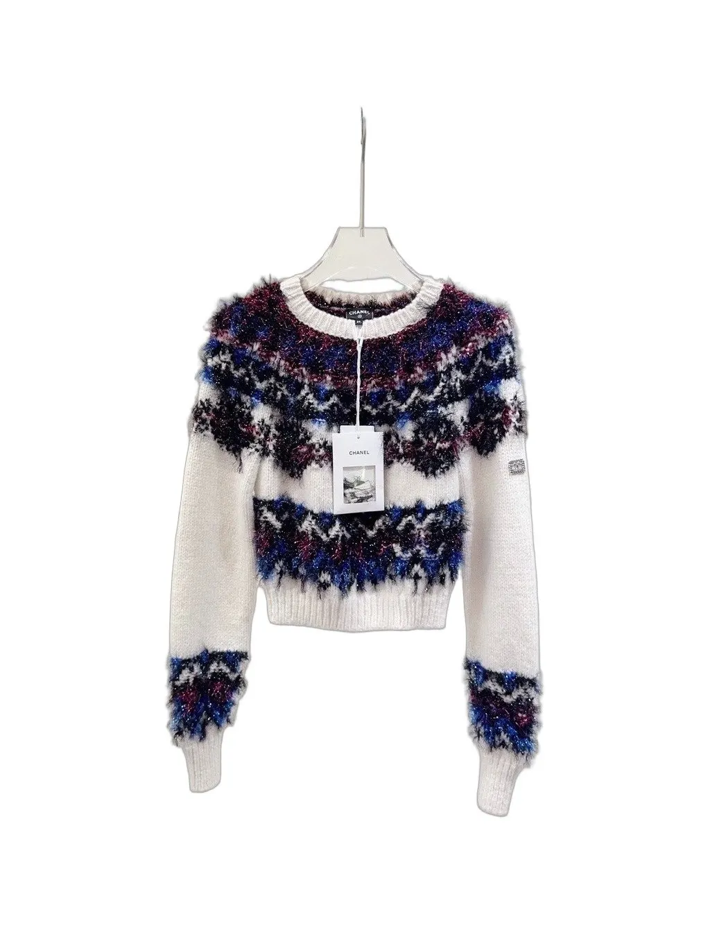 Chanel 21K Cashmere Knitwear MultiColor Cashmere Never worn, with tag - Front View