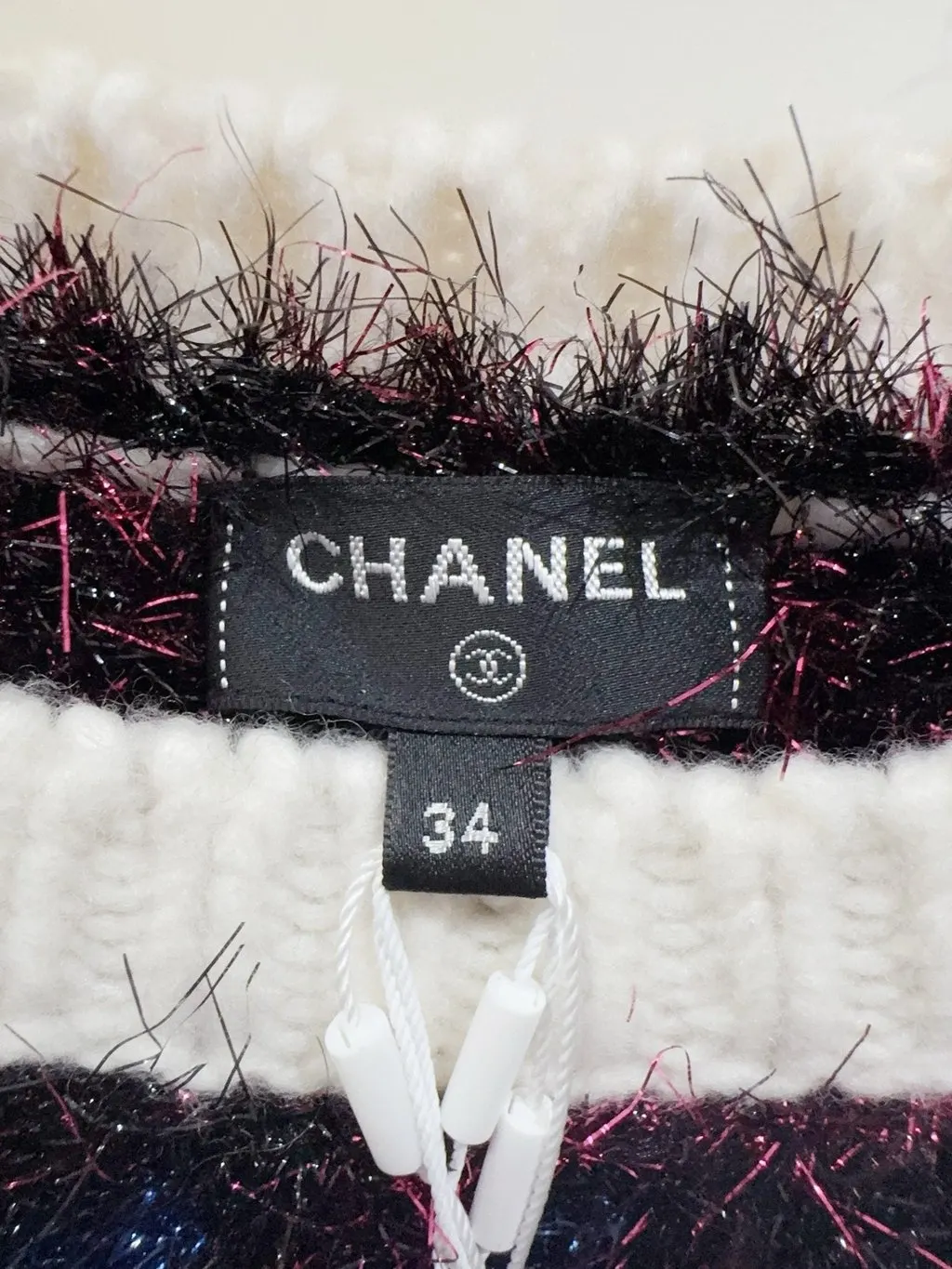 Chanel 21K Cashmere Knitwear MultiColor Cashmere Never worn, with tag - Box View