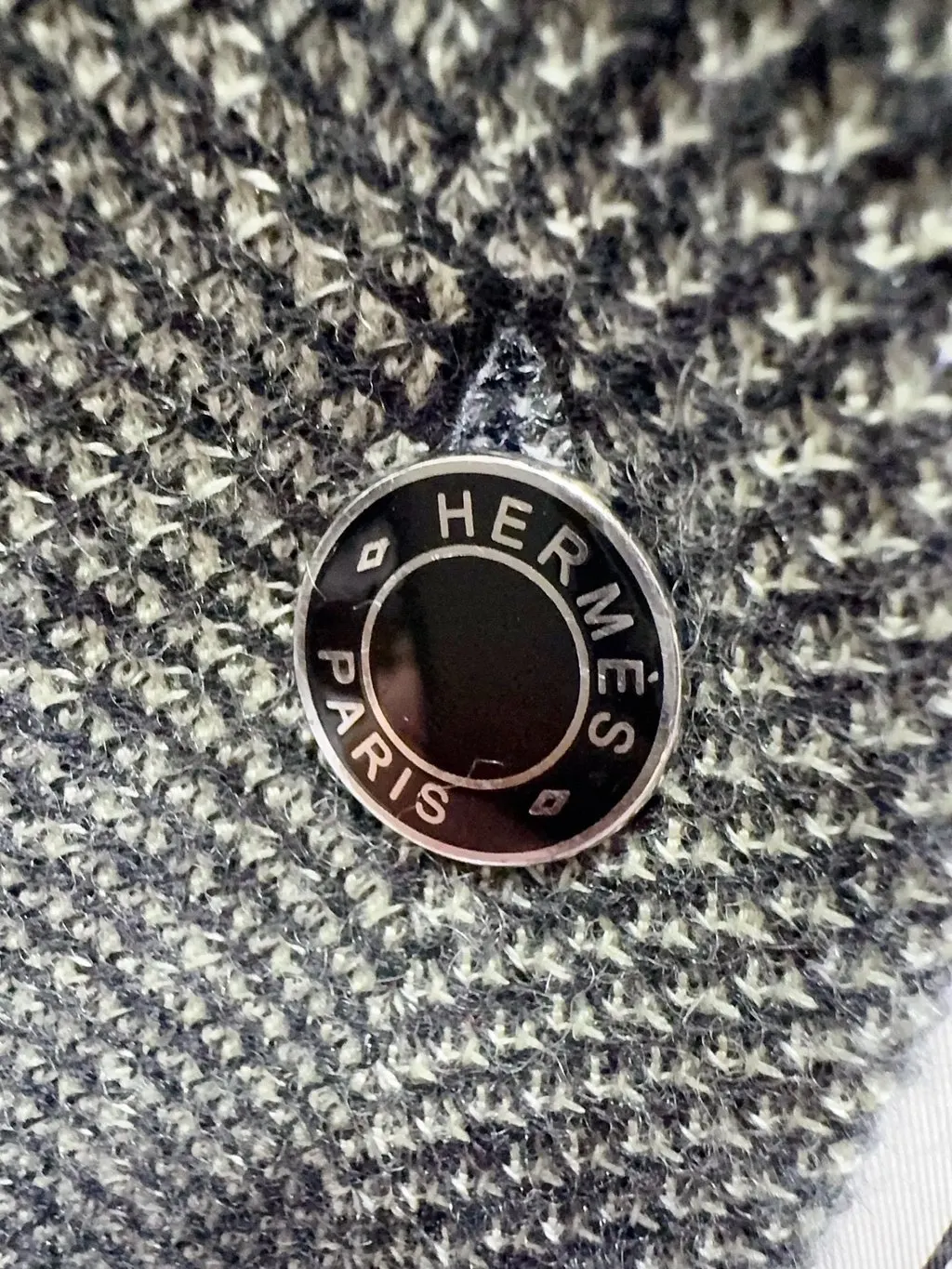 Hermès Cashmere Jacket MultiColor Cashmere Never worn, with tag - Back View