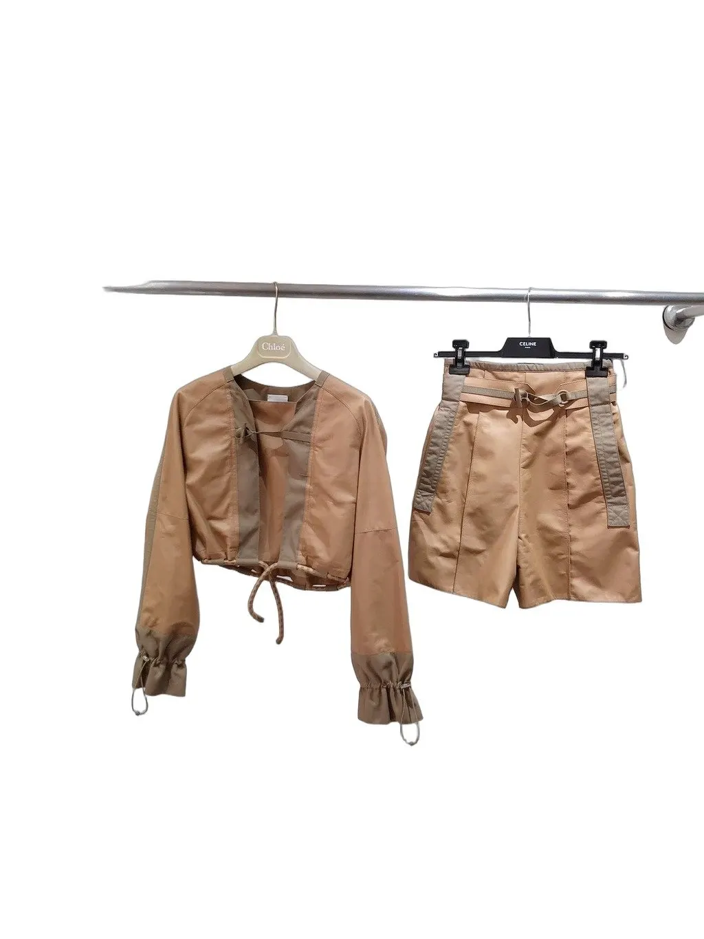 Hermès Camel Leather Jacket Camel Leather Never worn, with tag - Front View