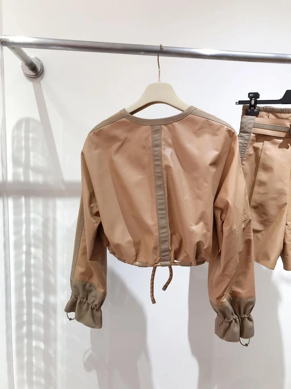 Hermès Camel Leather Jacket Camel Leather Never worn, with tag - Box View