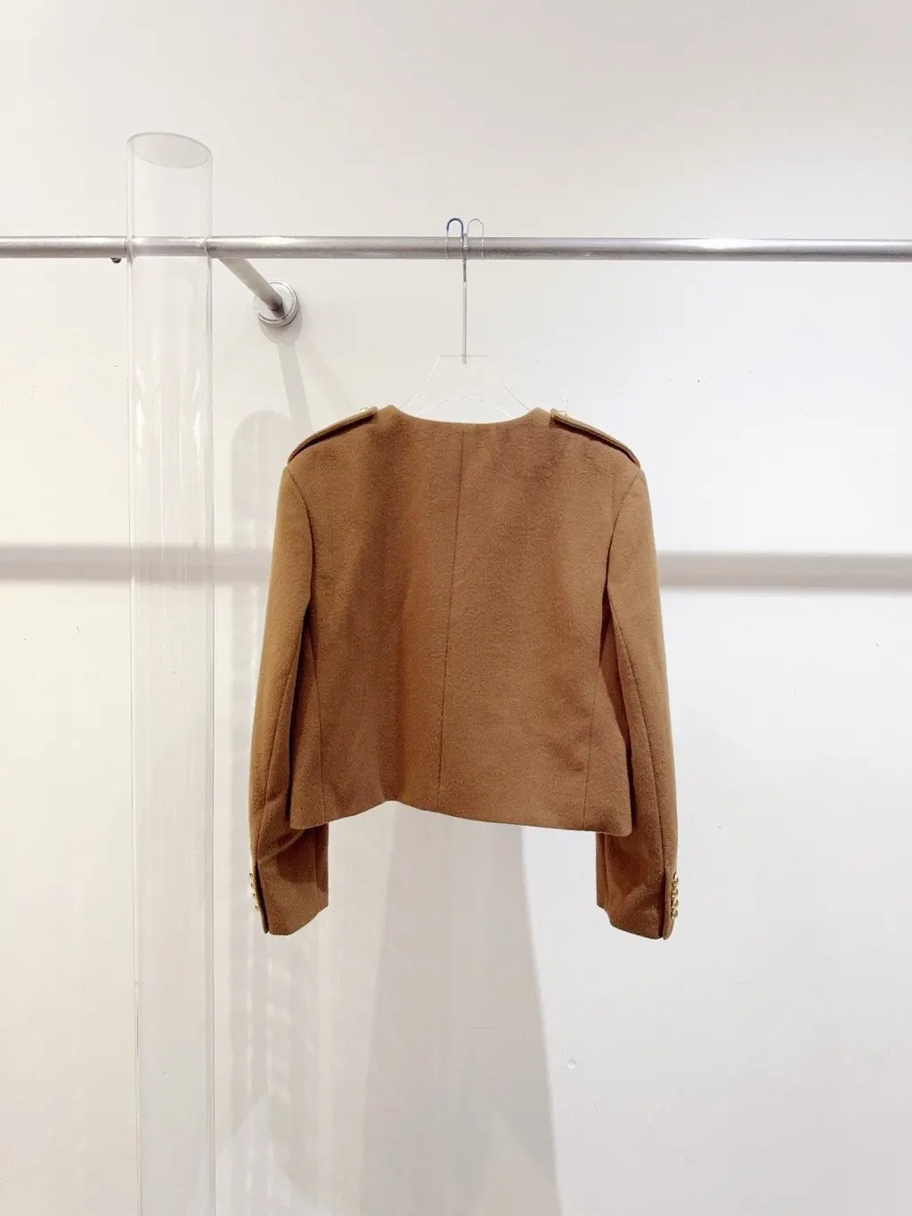 Celine Camel Wool Jacket Camel Wool Never worn - Back View