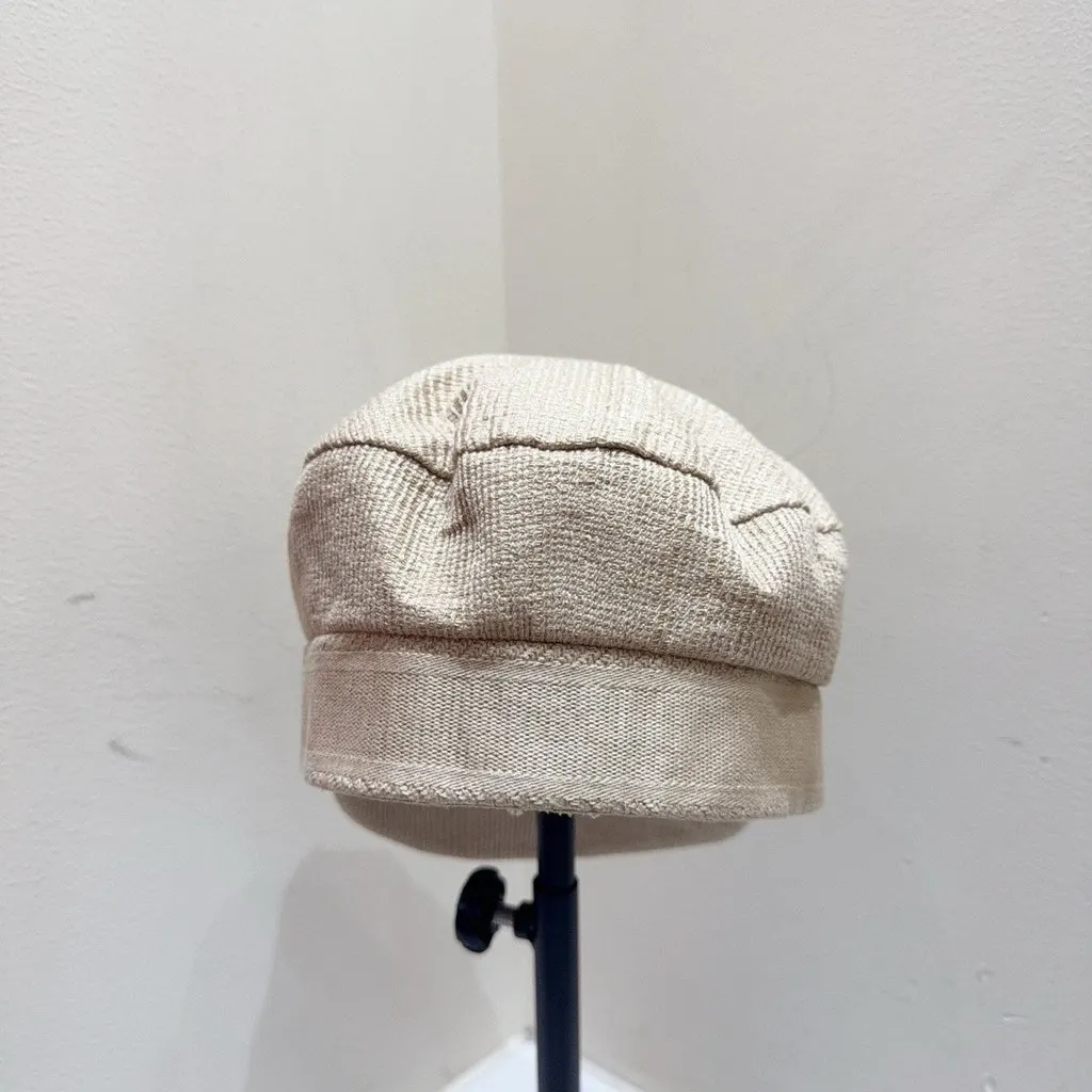 Dior Camel Linen Hat Camel Linen Very good - Model View
