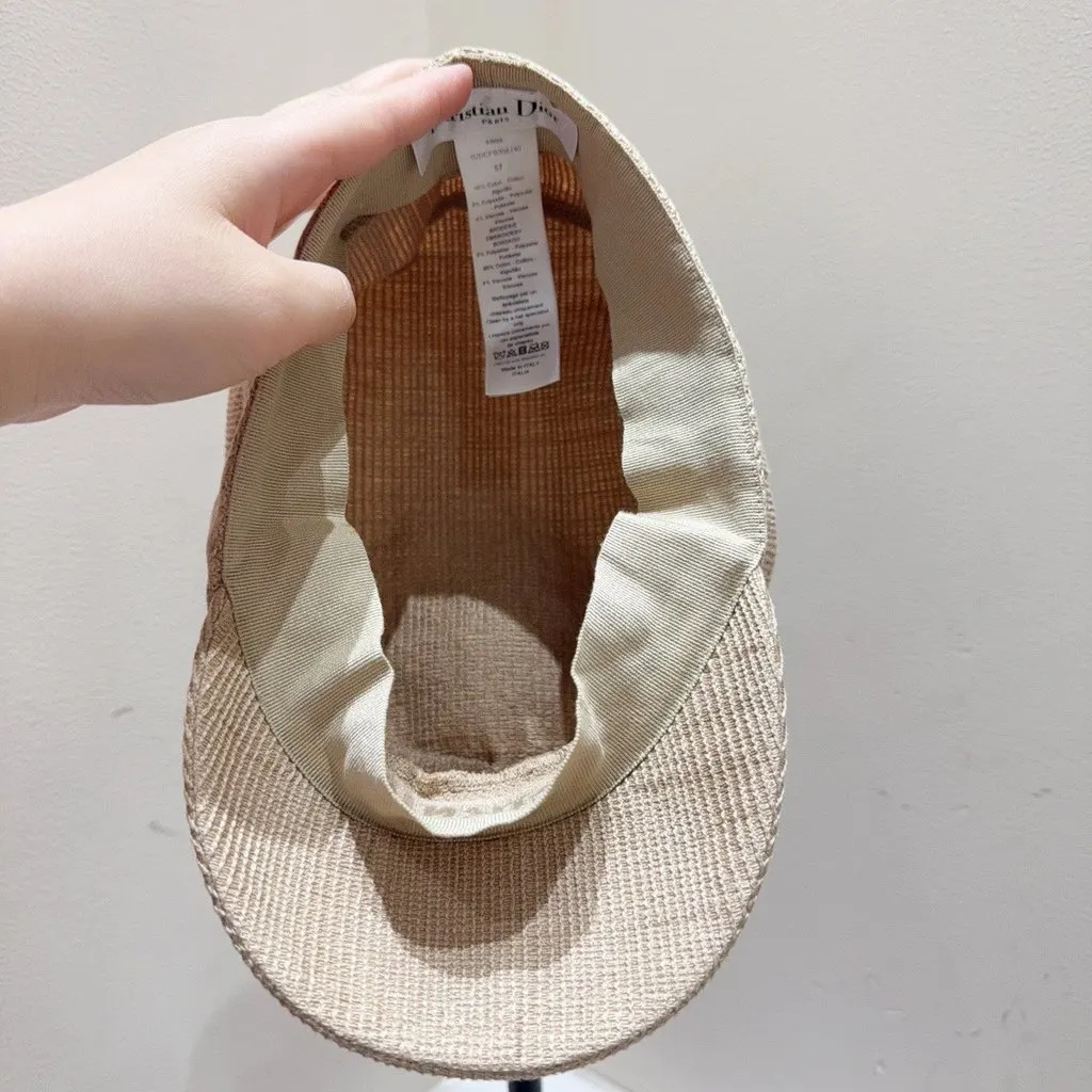 Dior Camel Linen Hat Camel Linen Very good - Box View