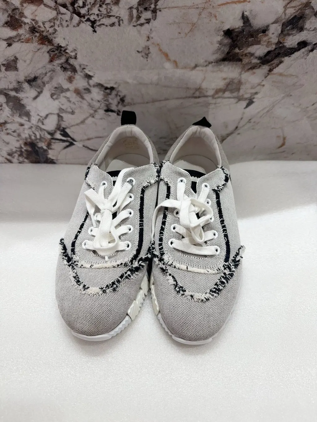 Hermès Fabric Sneakers MultiColor Very good - Back View