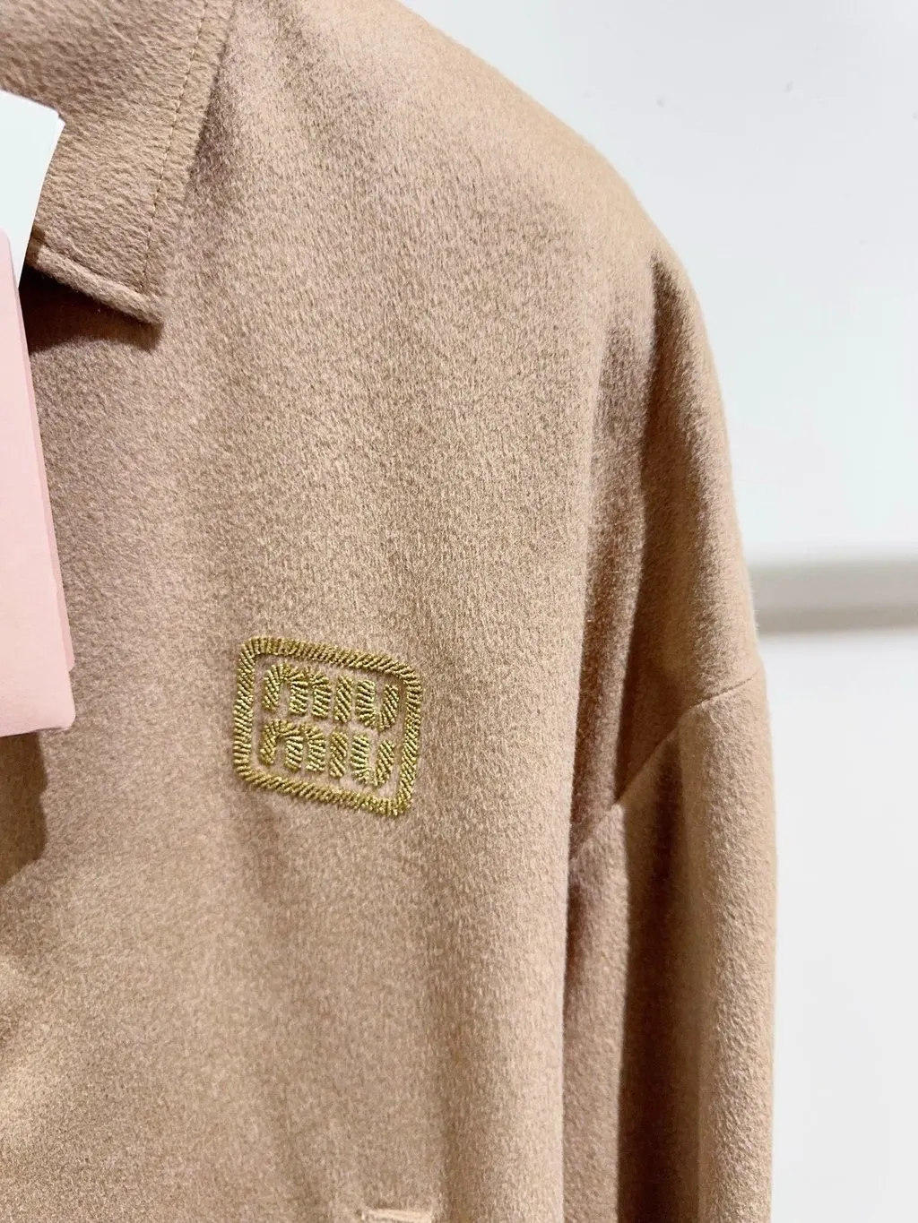 Miu Miu Camel Denim Jacket Camel Denim Never worn - Back View