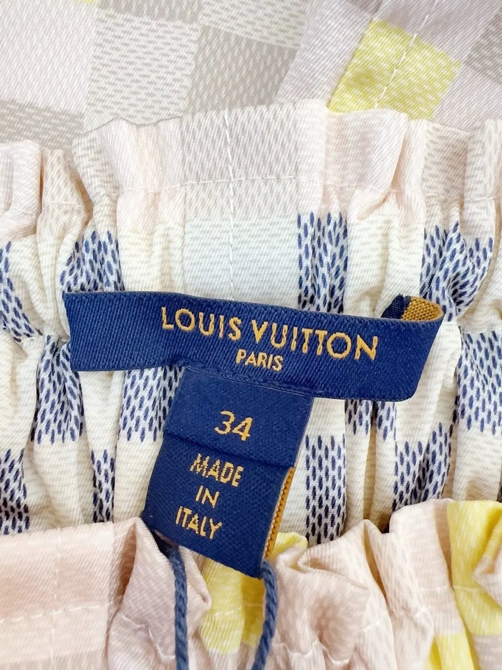 Louis Vuitton Polyamide Skirt MultiColor Polyamide Never worn, with tag - Model View
