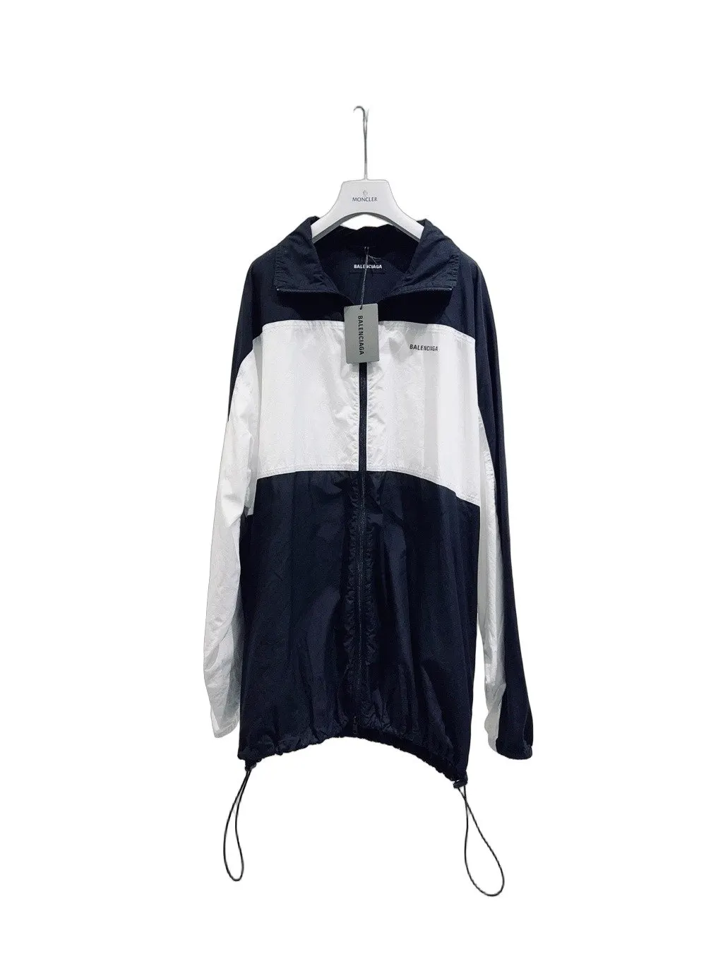 Balenciaga Black Polyamide Jacket Black Polyamide Never worn - Front View