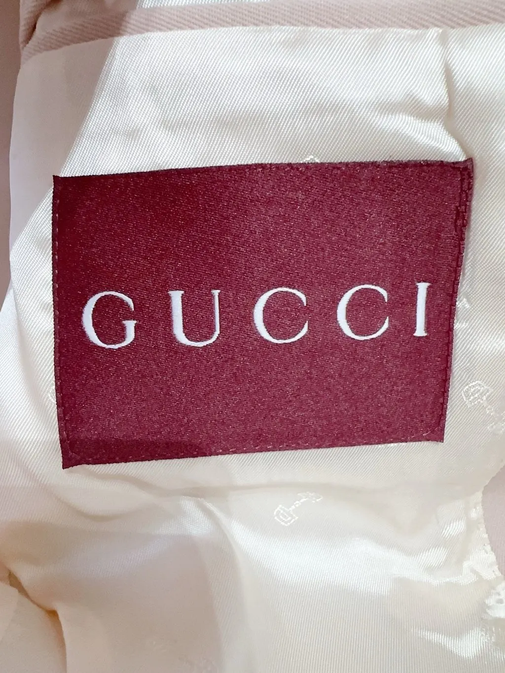 Gucci Pink Wool Jacket Pink Wool Never worn - Model View