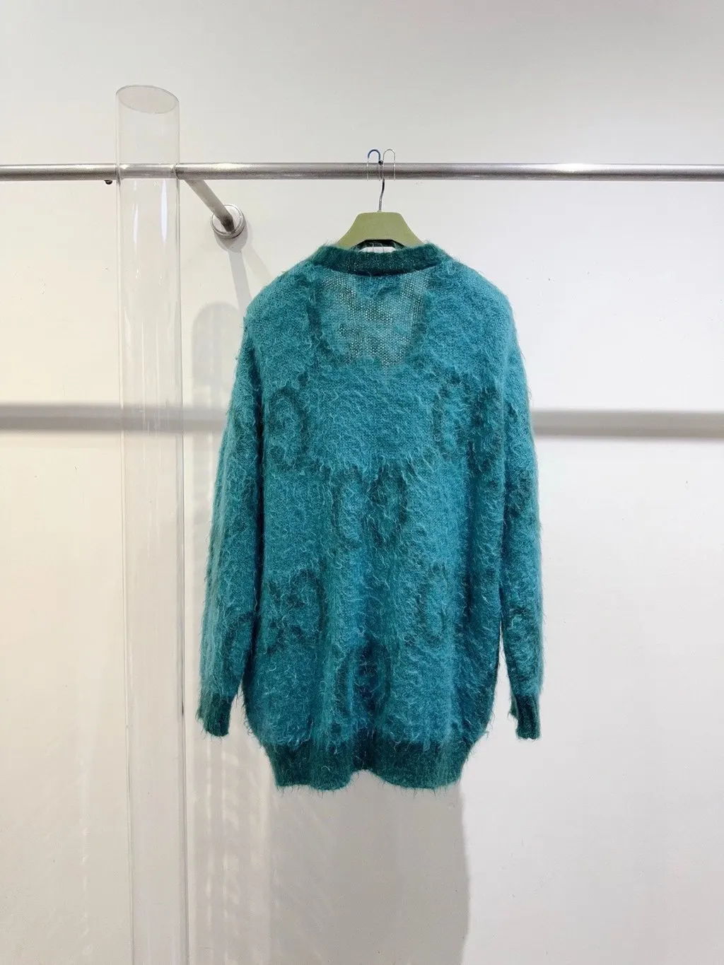 Gucci Green Wool Knitwear Green Wool Never worn - Inside View